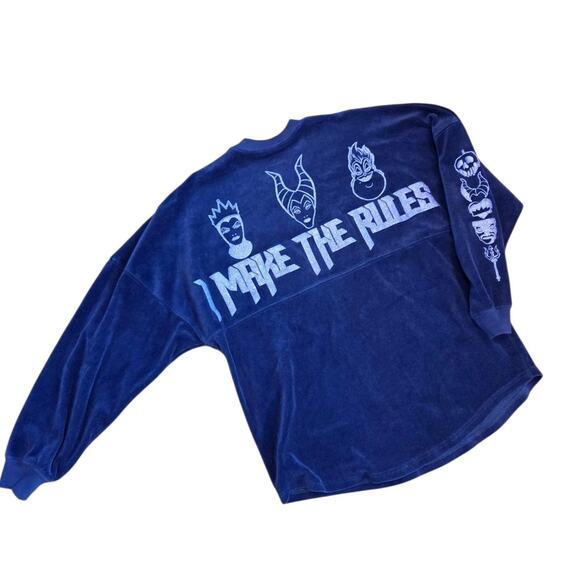 Disney Villains PURPLE Spirit Jersey 'I Make The Rules' | S | EUC Disneyland - Picture 1 of 8